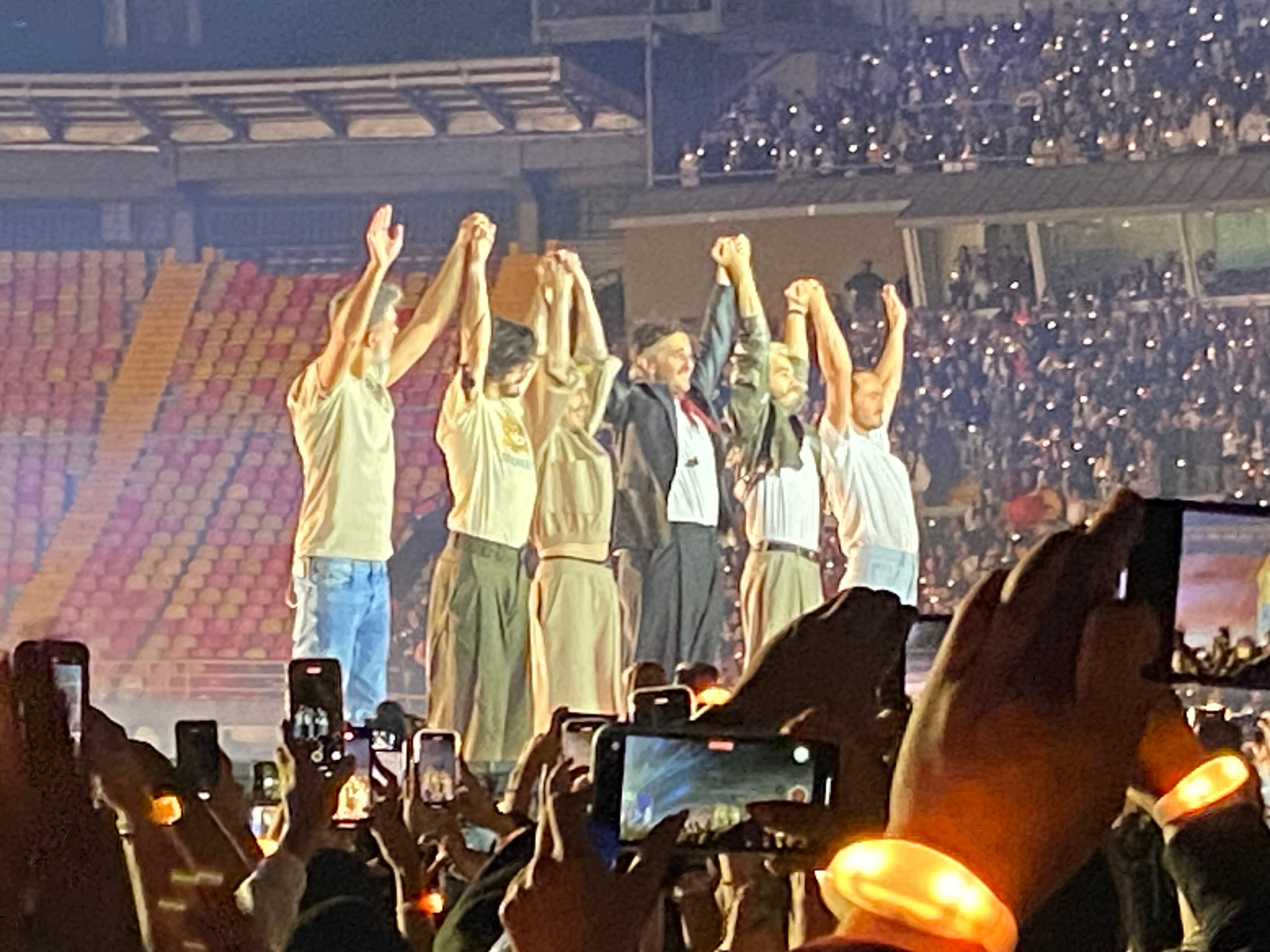 Concierto de Morat, estadio El Campín, domingo 7 de julio.