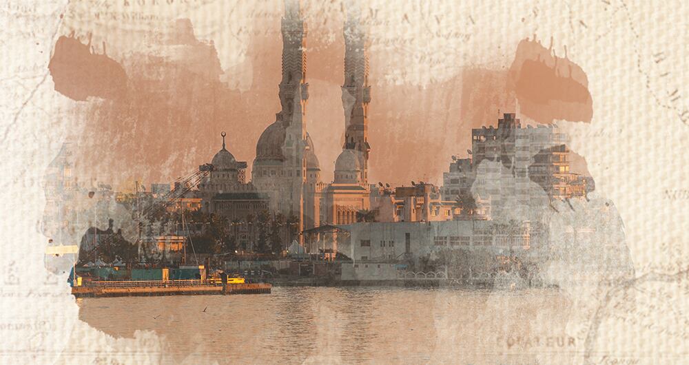 Puerto Said y su mezquita Al-Abbasy