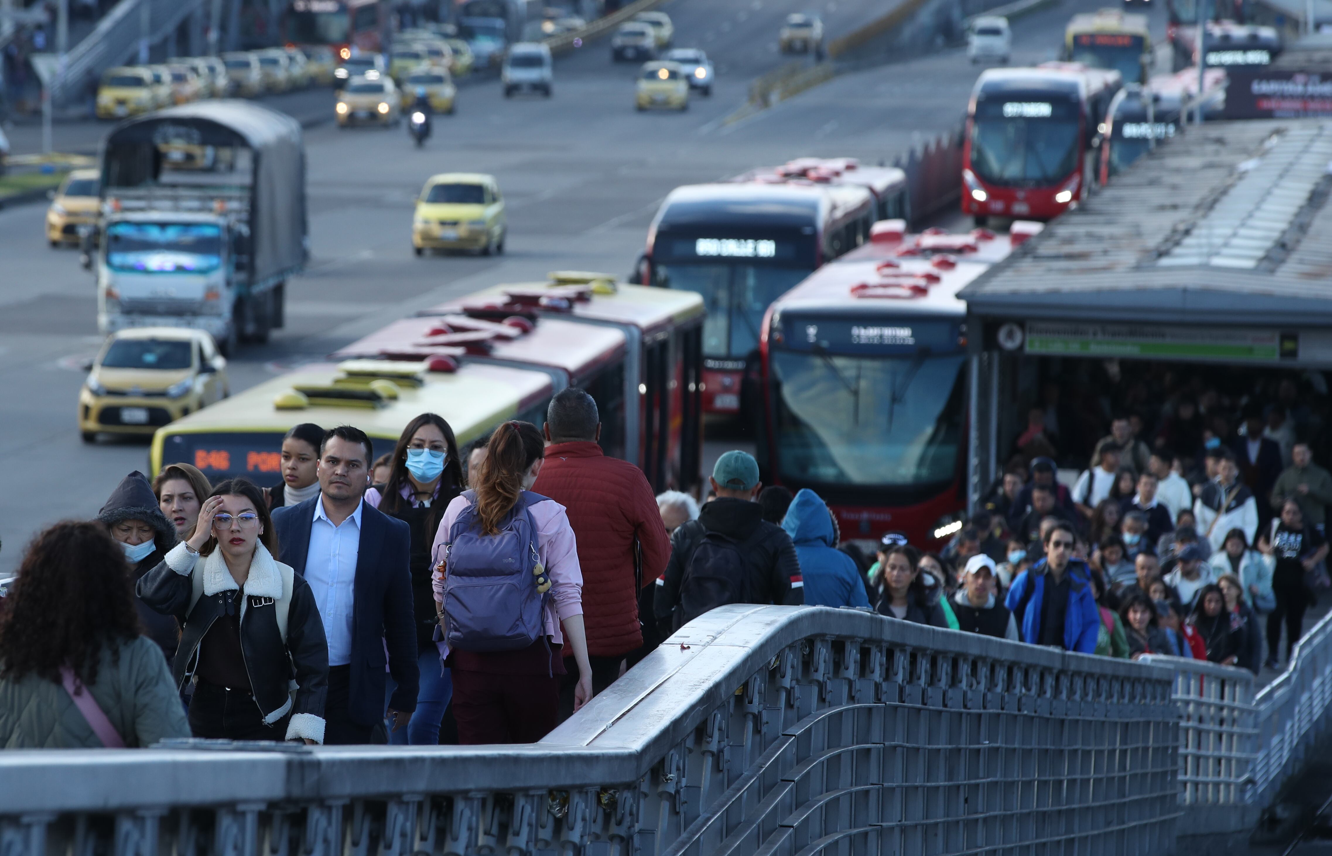 Nueva jornada del Día sin Carro y sin Moto Bogotá 
Febrero 6 del 2025
Foto Guillermo Torres Reina - SEMANA