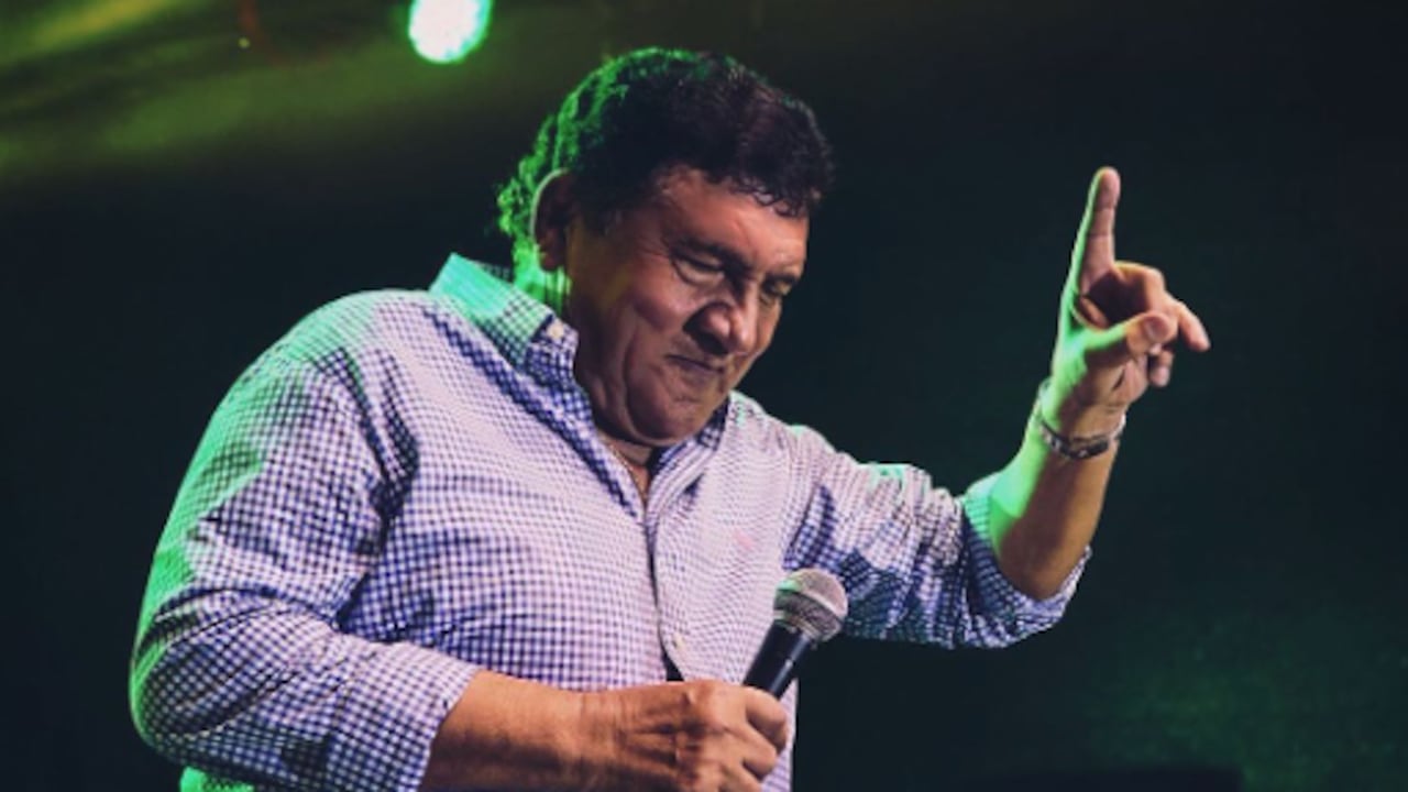 Poncho Zuleta, es un reconocido cantante del género vallenato. Foto: @ponchozuletadiaz