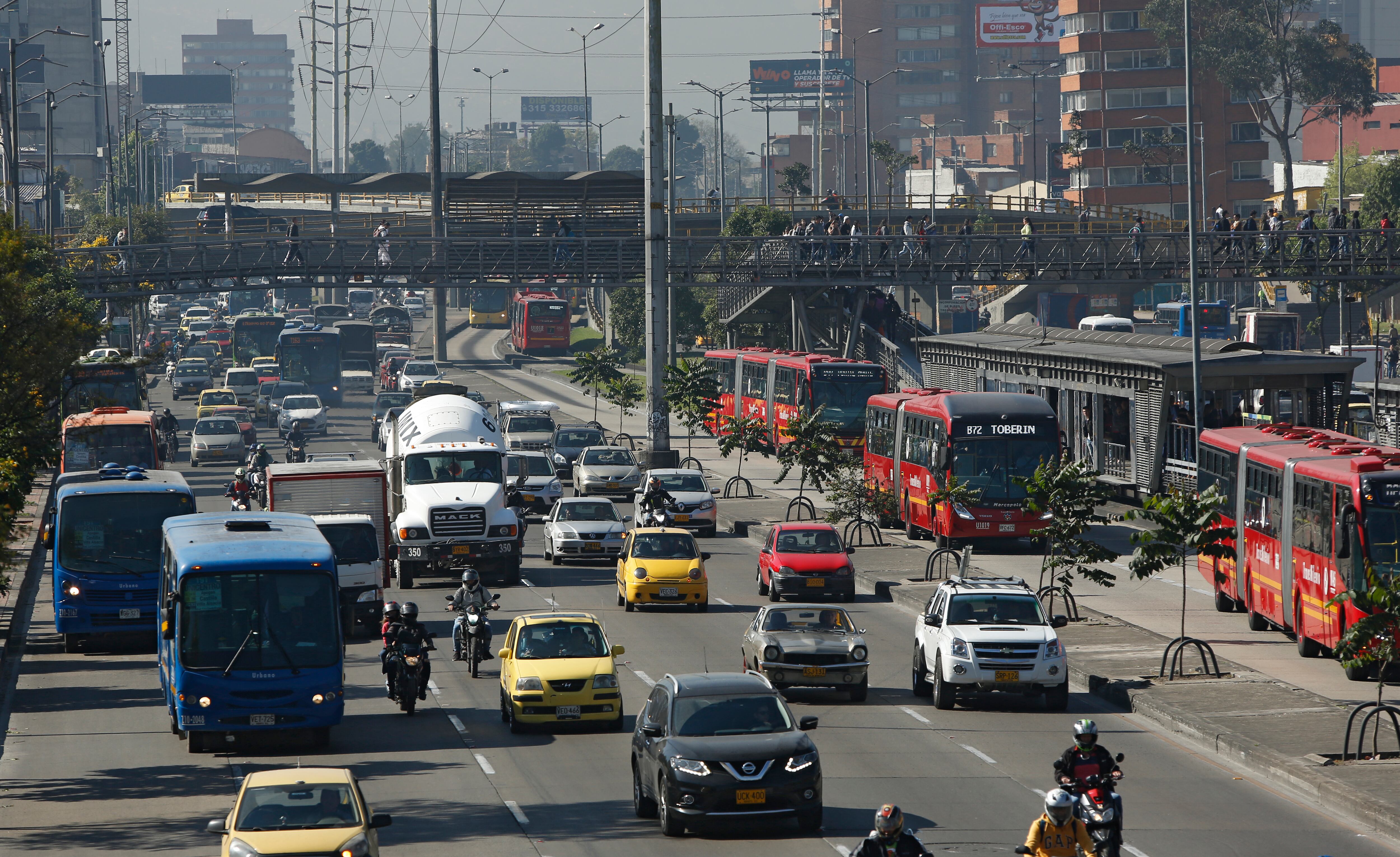 Trancones  en Bogotá