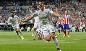 James recuerda al Real Madrid.