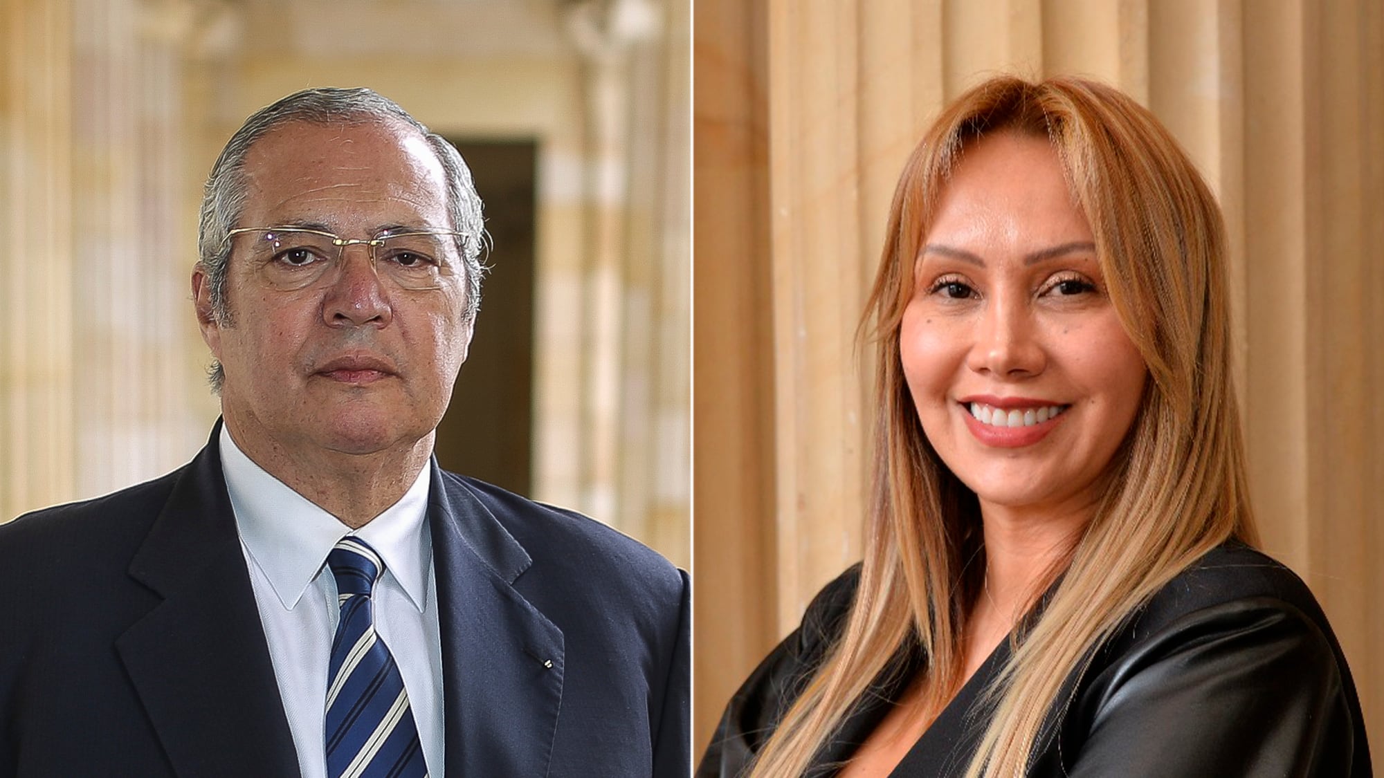 Iván Name y Sandra Ortiz