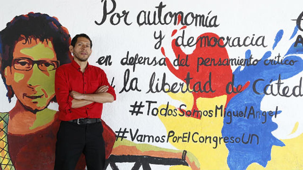 El profesor Miguel Ángel Beltrán dice que no ha pertenecido a las FARC.