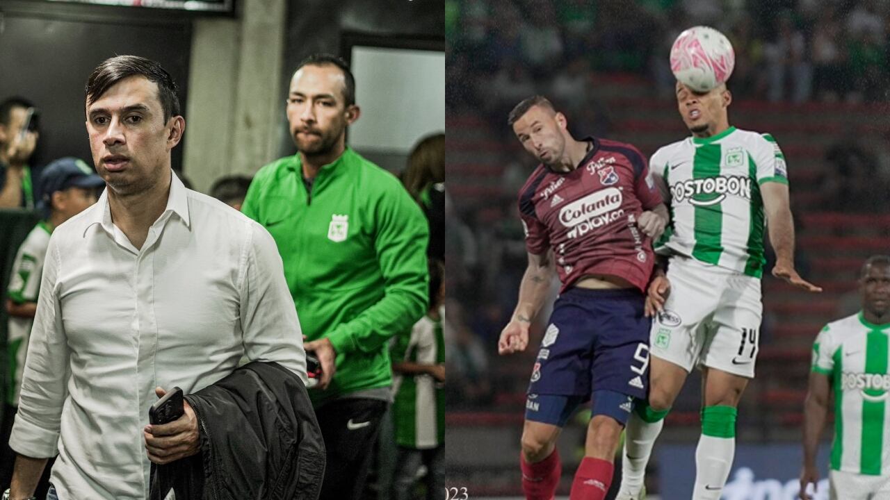 Jhon Jairo Bodmer debutó, desde el banquillo, en el clásico paisa