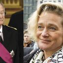 Alberto ha negado que Delphine Boël (derecha) sea su hija. Pero ella está bastante segura desde que una prueba de ADN mostró que no era hija de Jacques, su supuesto padre legal.