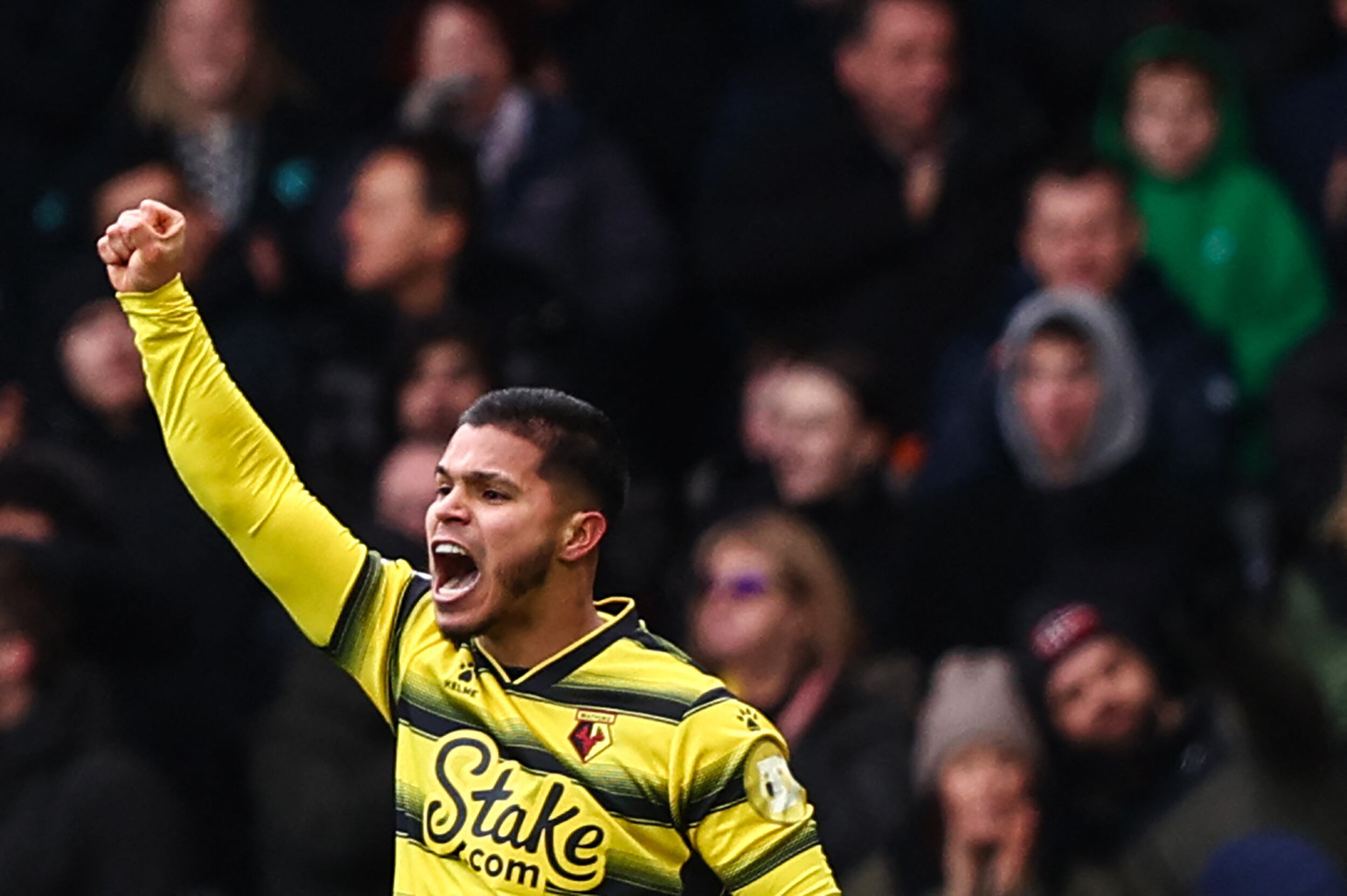 Juan Camilo Hernández ha marcado cinco goles en la temporada