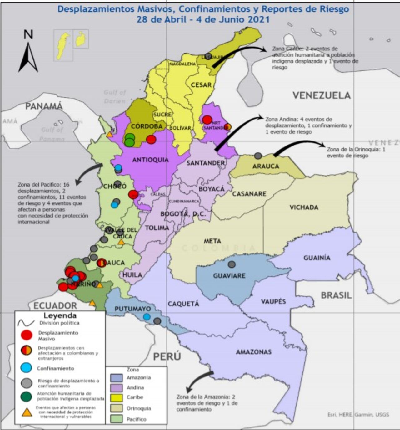 Defensoría del Pueblo revela preocupante informe sobre desplazamiento forzado