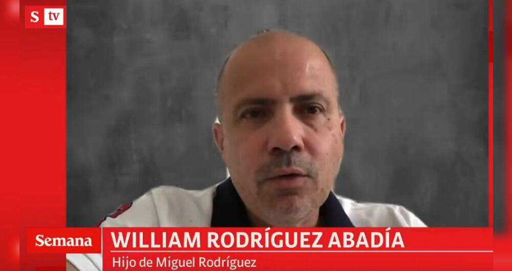 William Rodríguez Abadía, hijo de Miguel Rodríguez Orejuela, uno de los capos del cartel de Cali