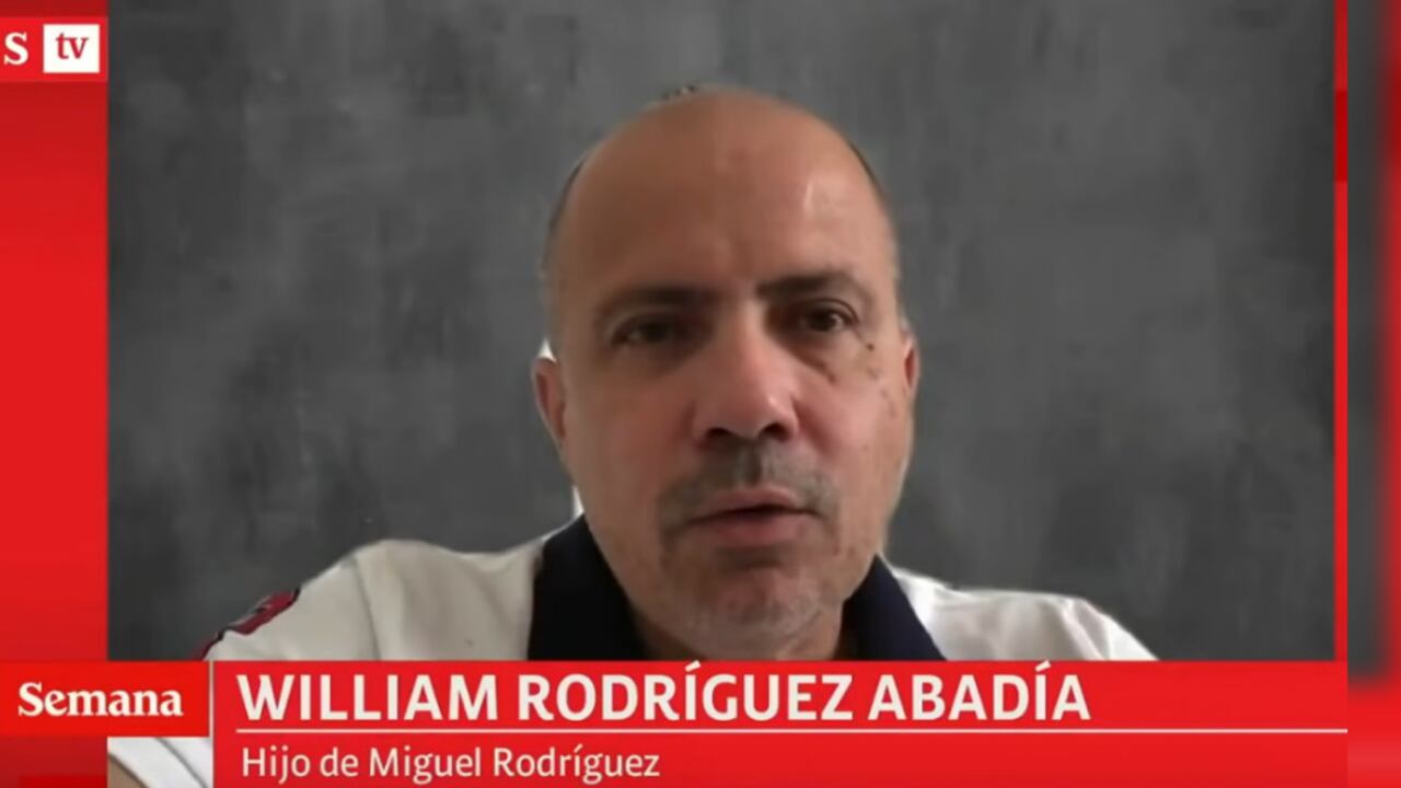 William Rodríguez Abadía, hijo de Miguel Rodríguez Orejuela, uno de los capos del cartel de Cali