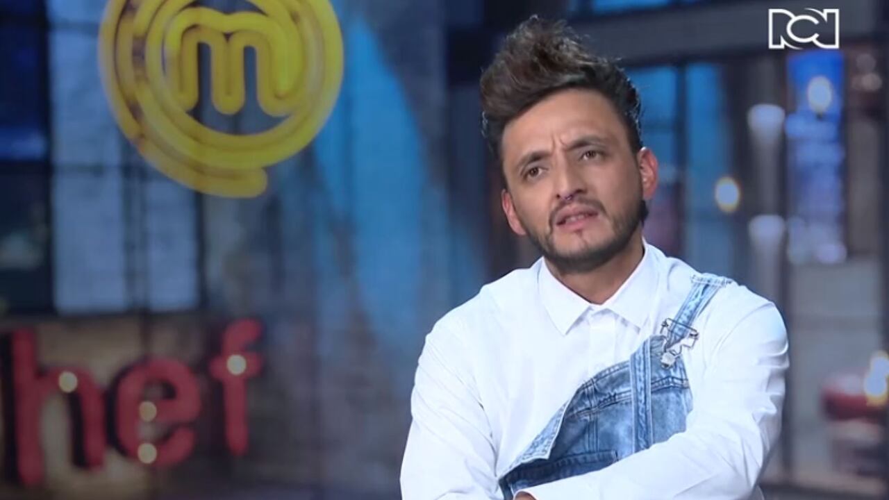 Juan Pablo Barragán en ‘MasterChef’.