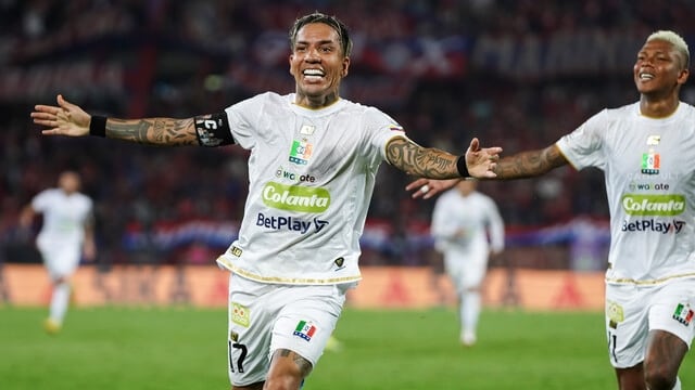 Dayro Moreno, jugador del Once Caldas de Manizales.