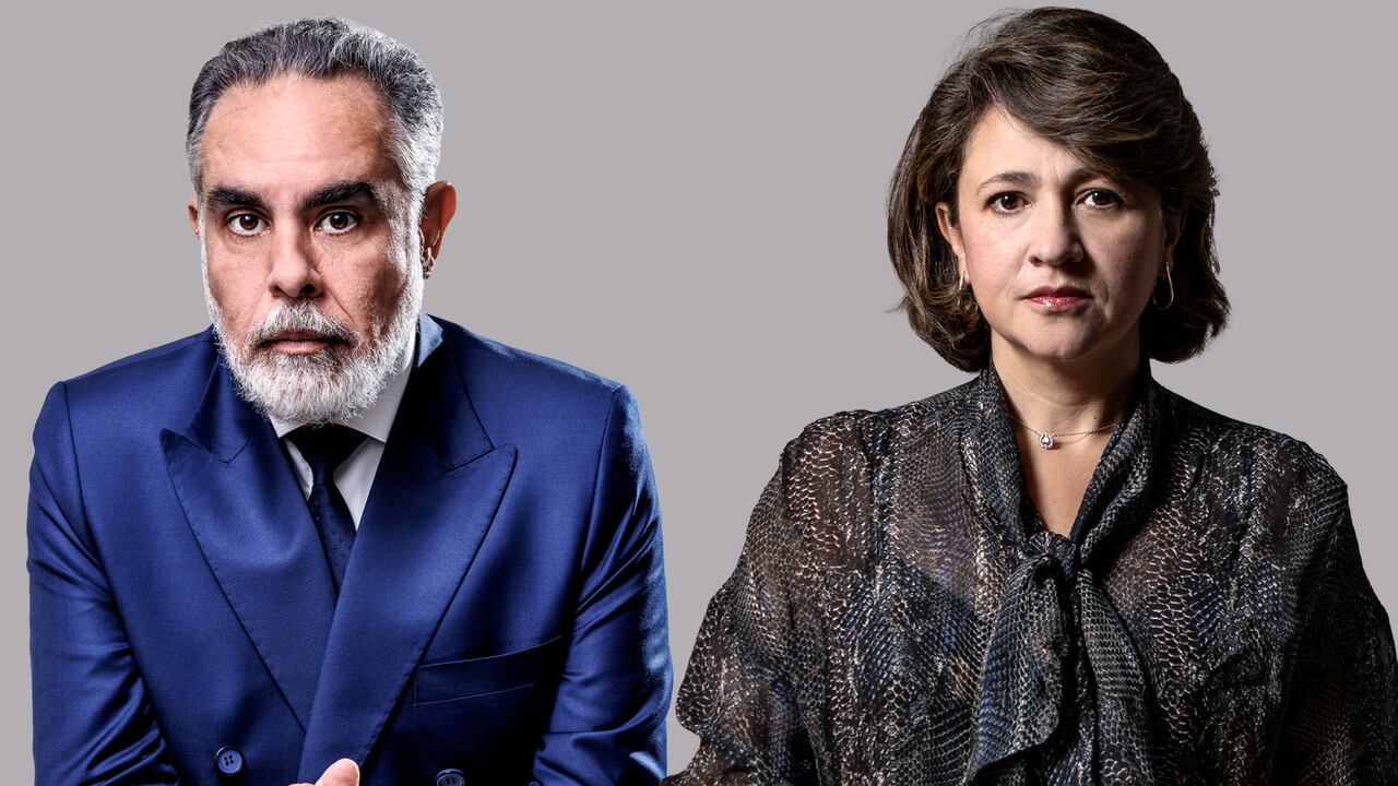 Armando Benedetti y Cristina Lombana.