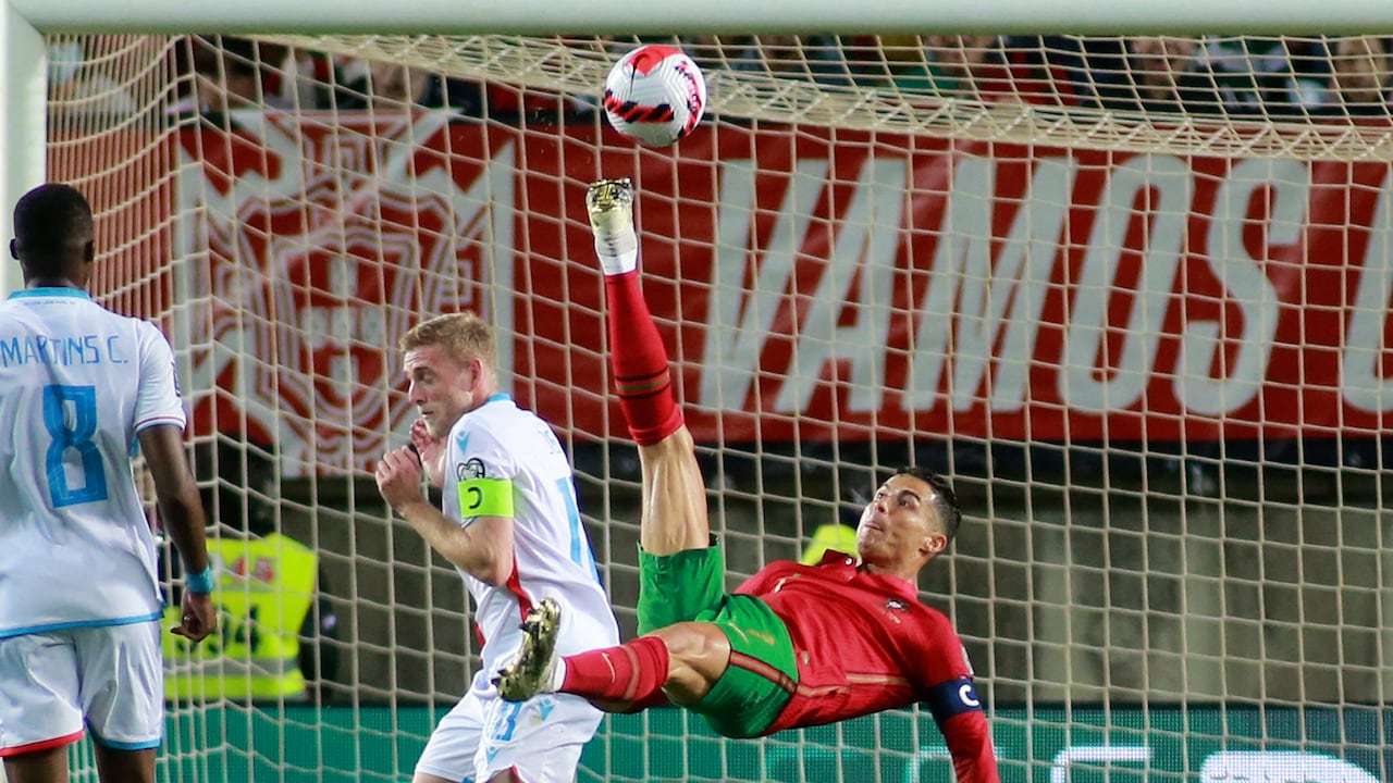 Cristiano Ronaldo firmó triplete en el juego de eliminatorias ante Luxemburgo