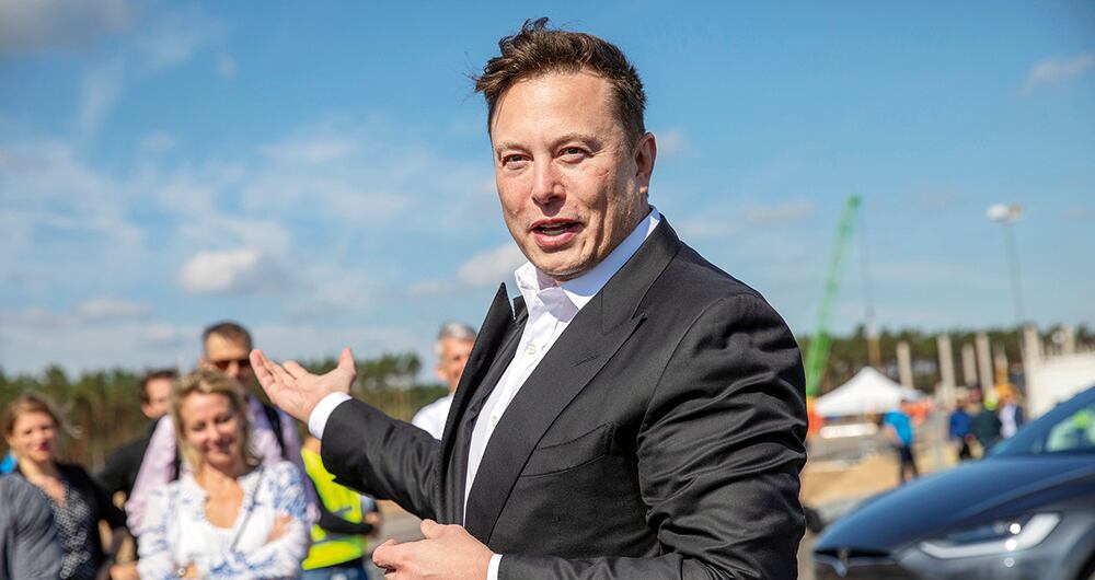 Elon Musk, presidente de Tesla. Foto: Getty