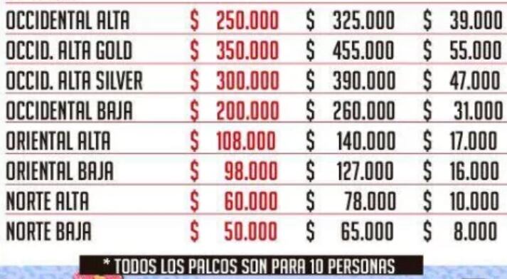 Valor boletas Bad Bunny en Medellín. Foto patallazo imagen hjck.com