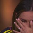 Melissa Ortíz, exjugadora de la Selección Colombia que rompió en llanto tras la clasificación a cuartos de final.