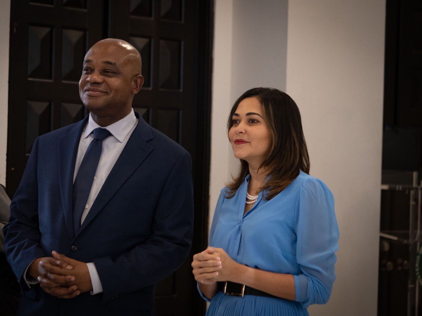 Luis Gilberto Murillo y canciller de Panamá