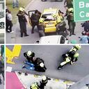 En cámaras de seguridad quedó registrado en detalle el intento de robo que generó instantes de pánico en El Poblado.