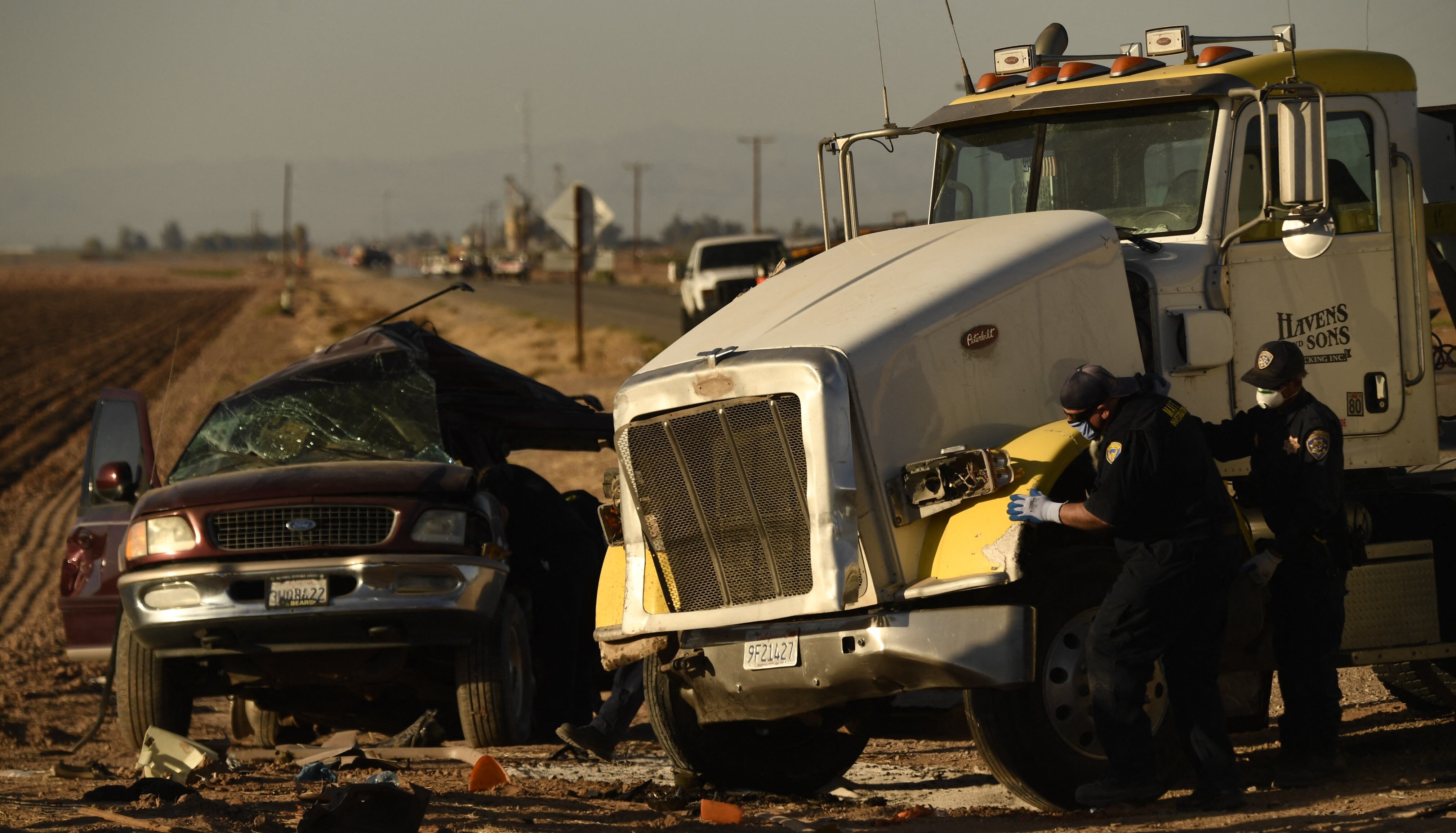 Accidente California