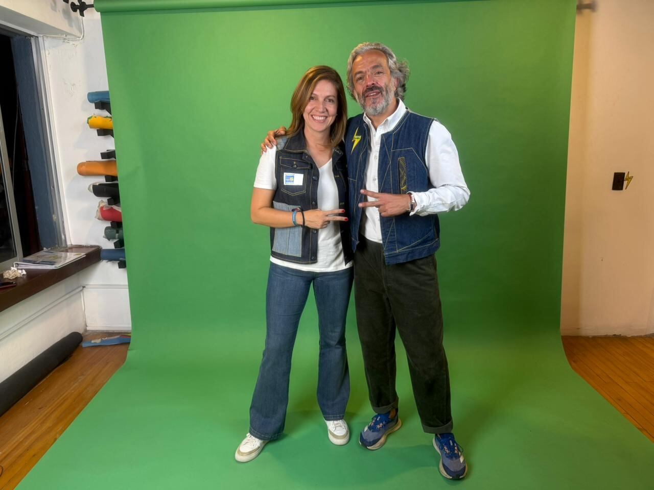 Paula Moreno y Juan Daniel Oviedo.