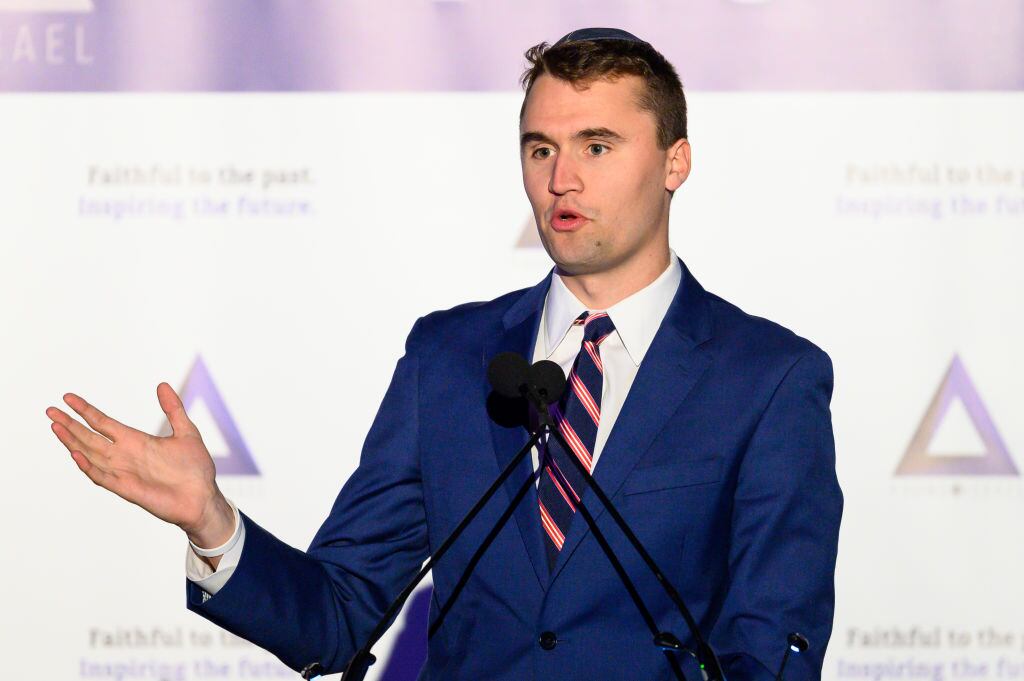 NEW YORK, NY, UNITED STATES - 2019/03/31: Charlie Kirk, founder of Turning Point USA, at the National Council of Young Israel Gala in New York City. (Photo by Michael Brochstein/SOPA Images/LightRocket via Getty Images)