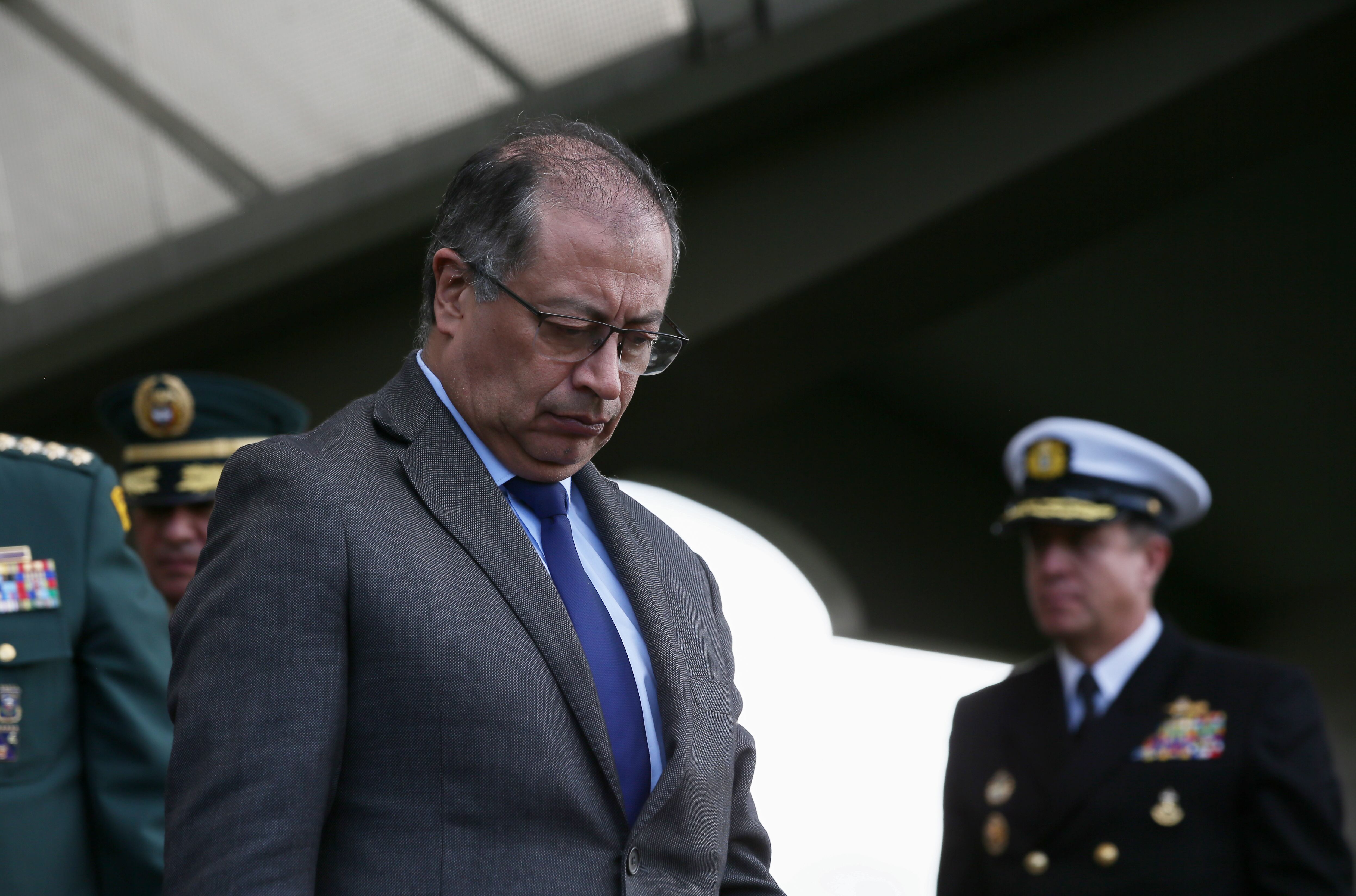 Presidente Gustavo Petro  en la ceremonia de transmisión de cambio de mando del Comando del Ejército Nacional
Bogota mayo 31 del 2024
Foto Guillermo Torres Reina / Semana