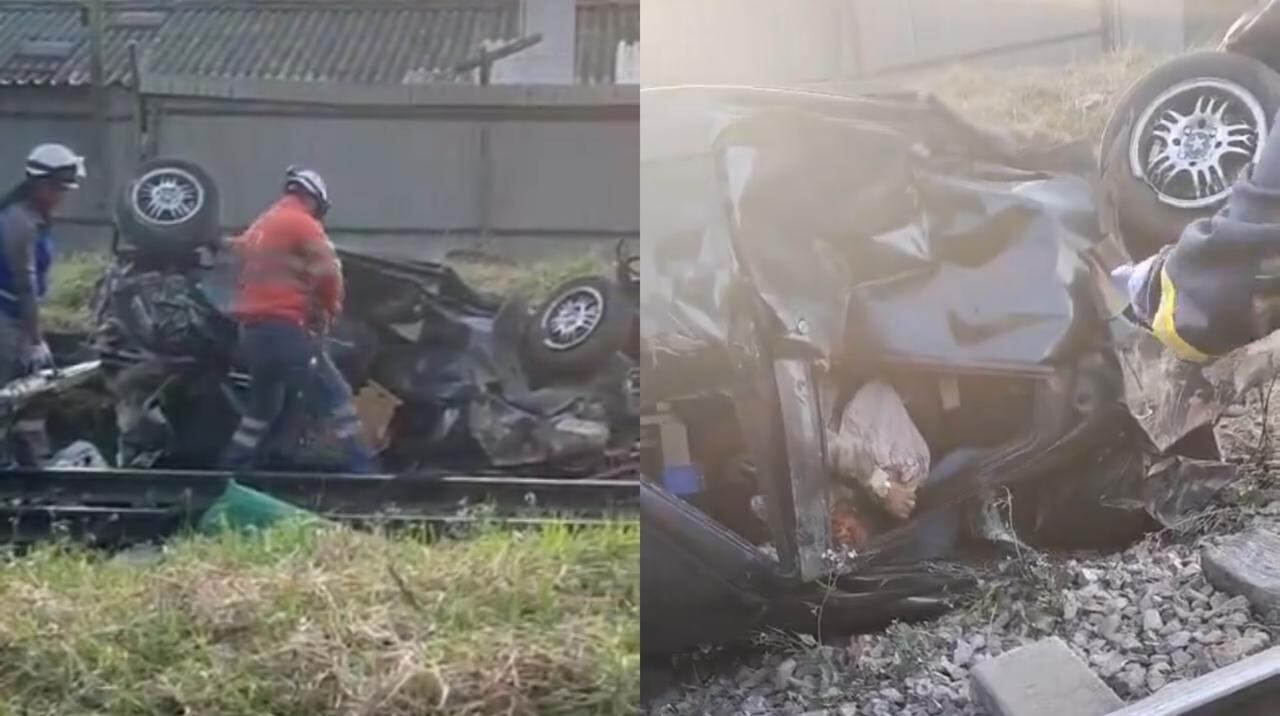 Accidente en Tren de la Sabana
