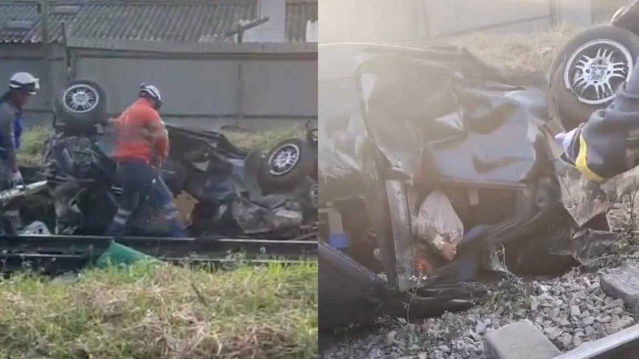 Accidente en Tren de la Sabana