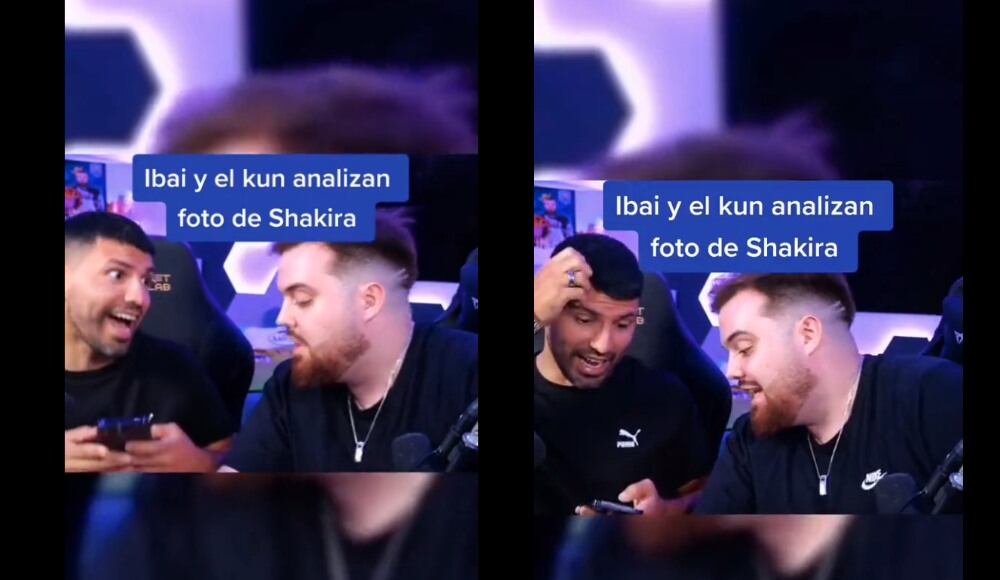 Los dos integrantes de la Kings League reaccionaron a la foto de Shakira.