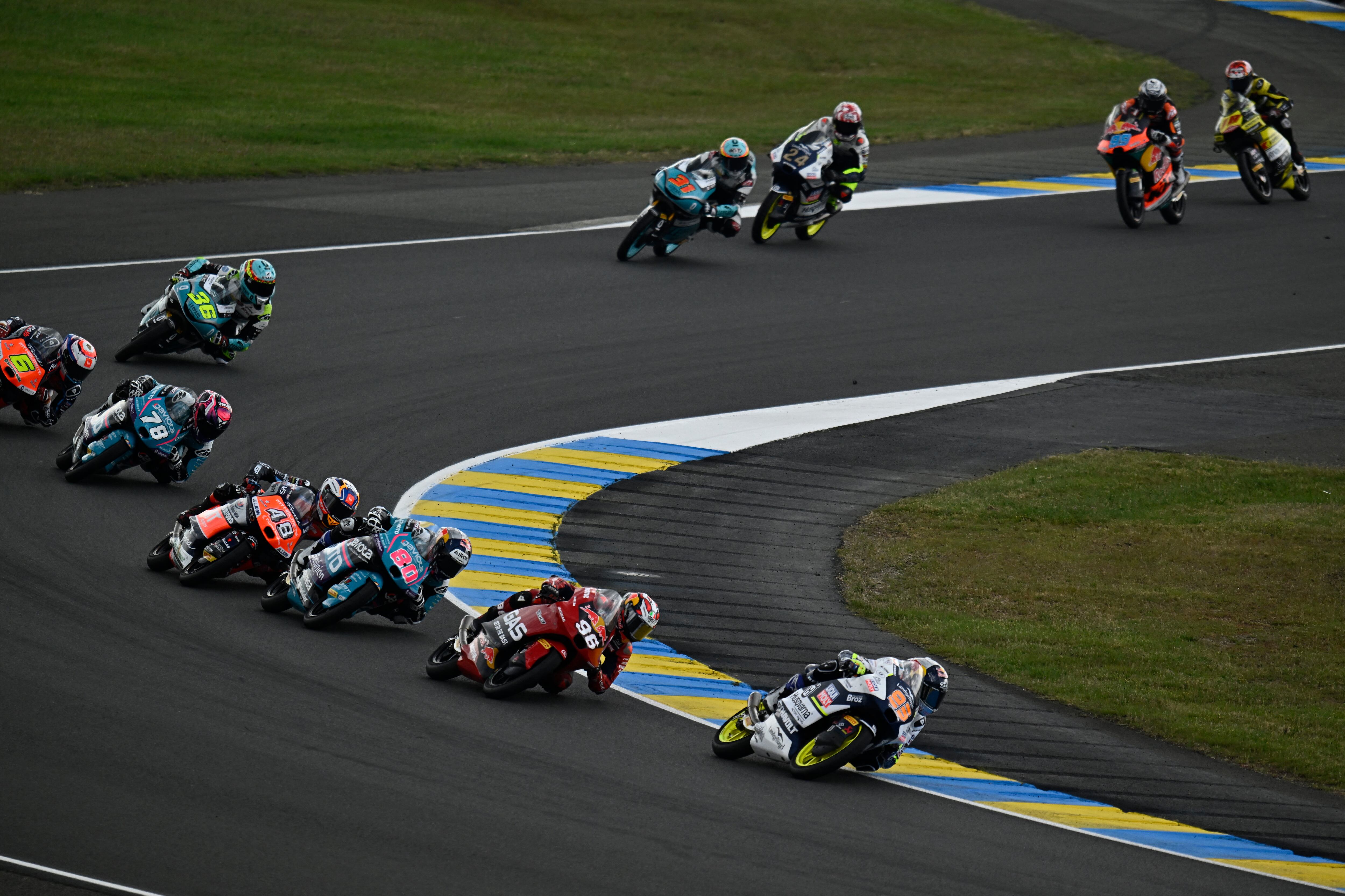 Imagen del Moto3 2024.