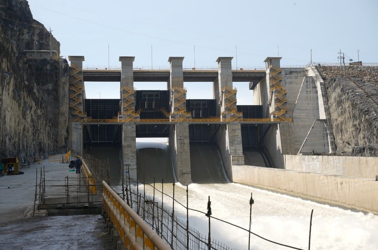 Avance de obras en Hidroituango. Fotos: EPM
