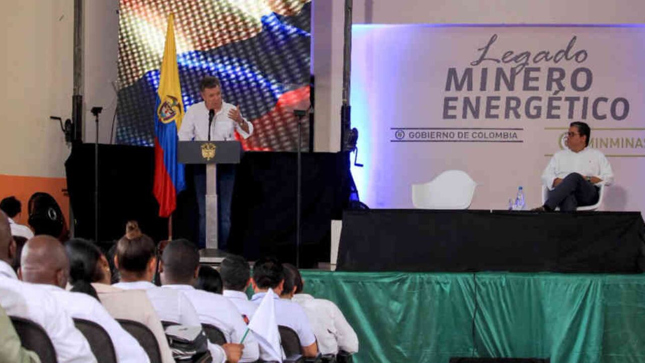 El presidente estuvo en la rendición de cuentas en Guapí.