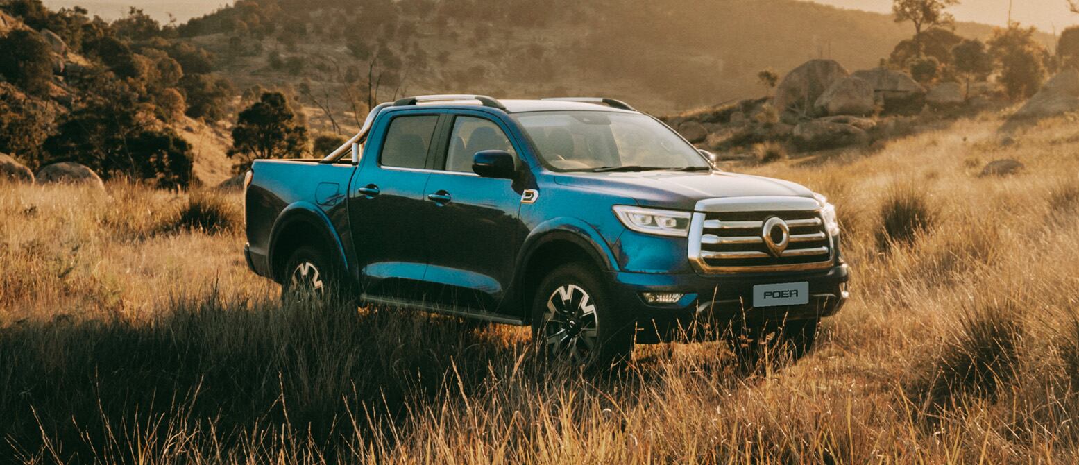 GWM presnetó la nueva POER y la nueva Haval H7