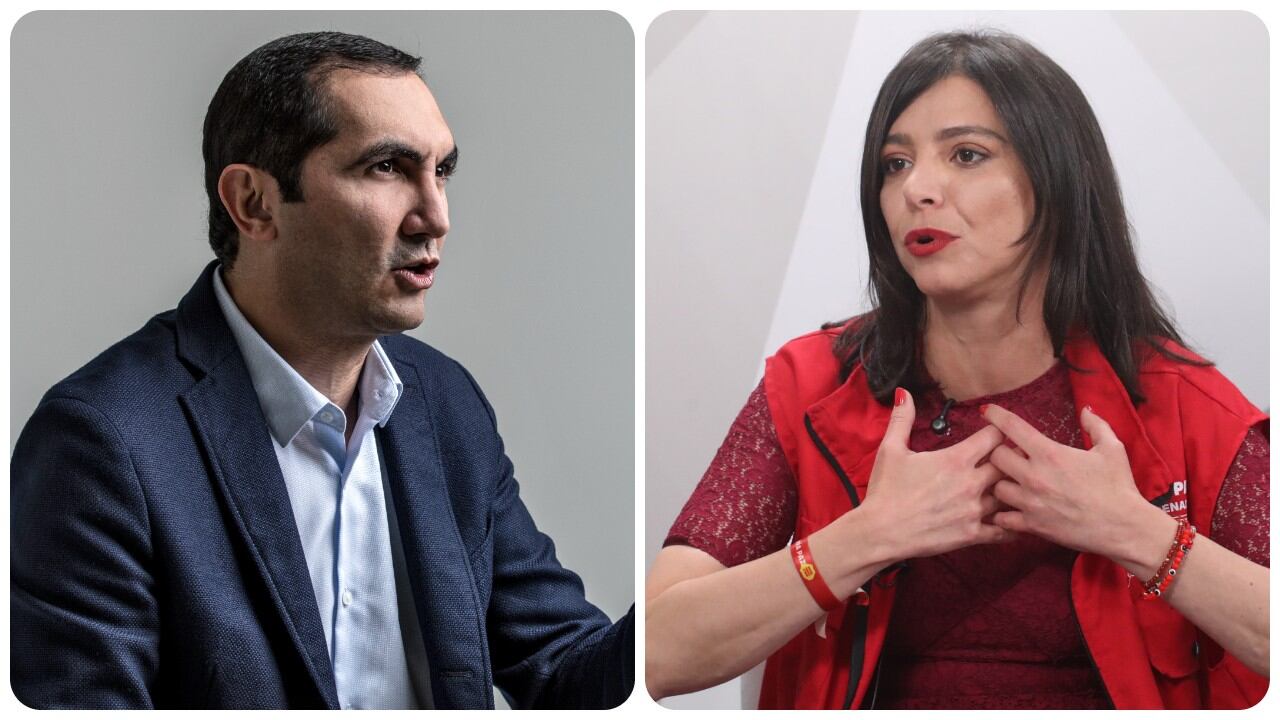 David Barguil y María Paz Gaviria.