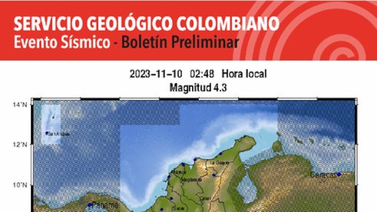 Hasta el momento no se reportan heridos ni daños.