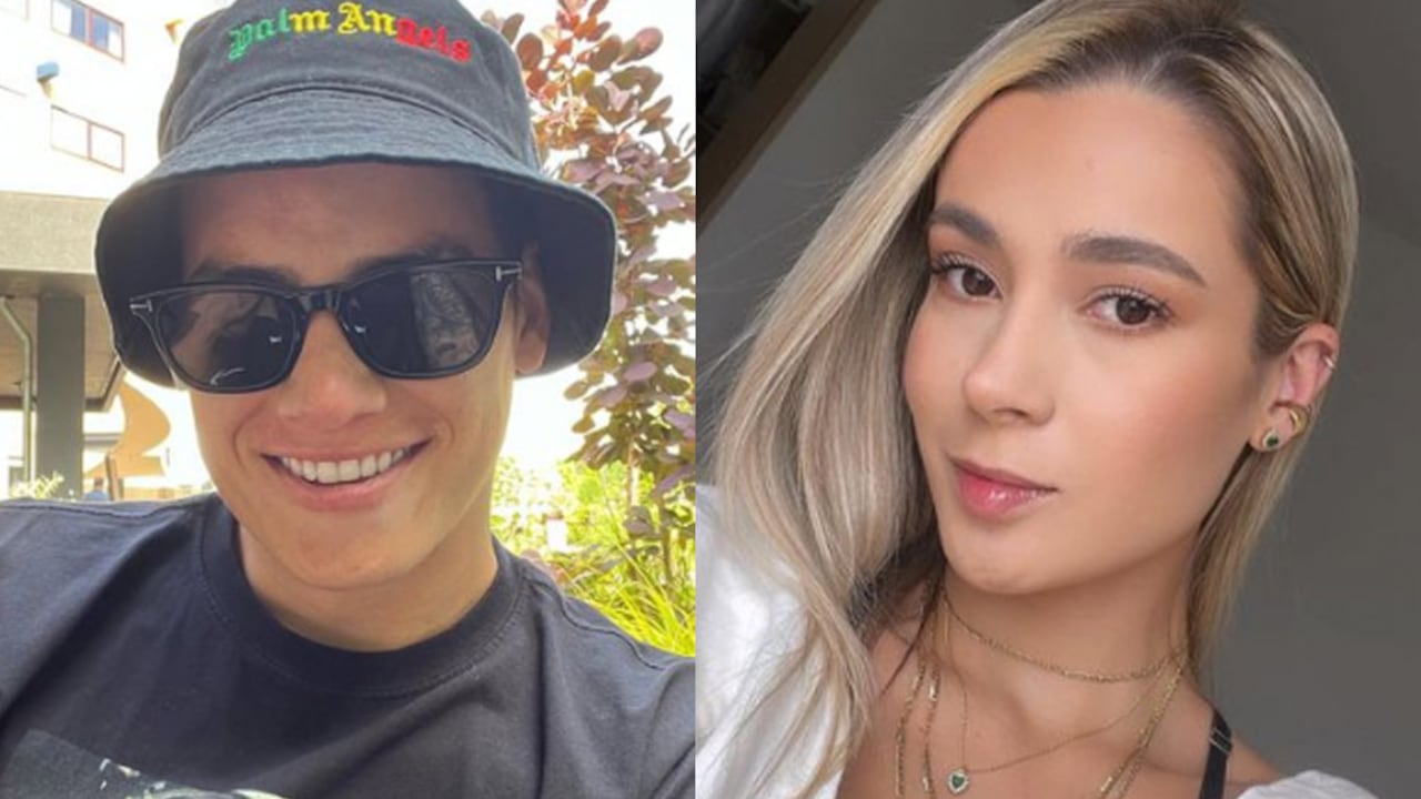 James Rodríguez y Silvia Lucía G - Foto tomada de Instagram @jamesrodriguez10 - @silvialuciag