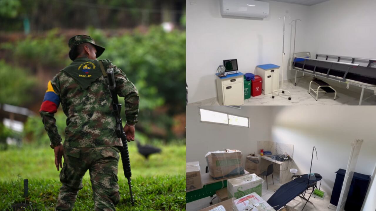 Disidencias de las Farc construyeron centro de salud en Tibú, Norte de Santander.