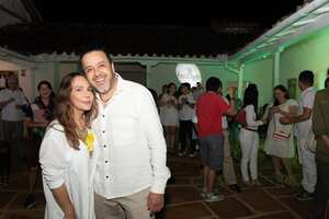 Nórida Rodríguez y Toto Vega