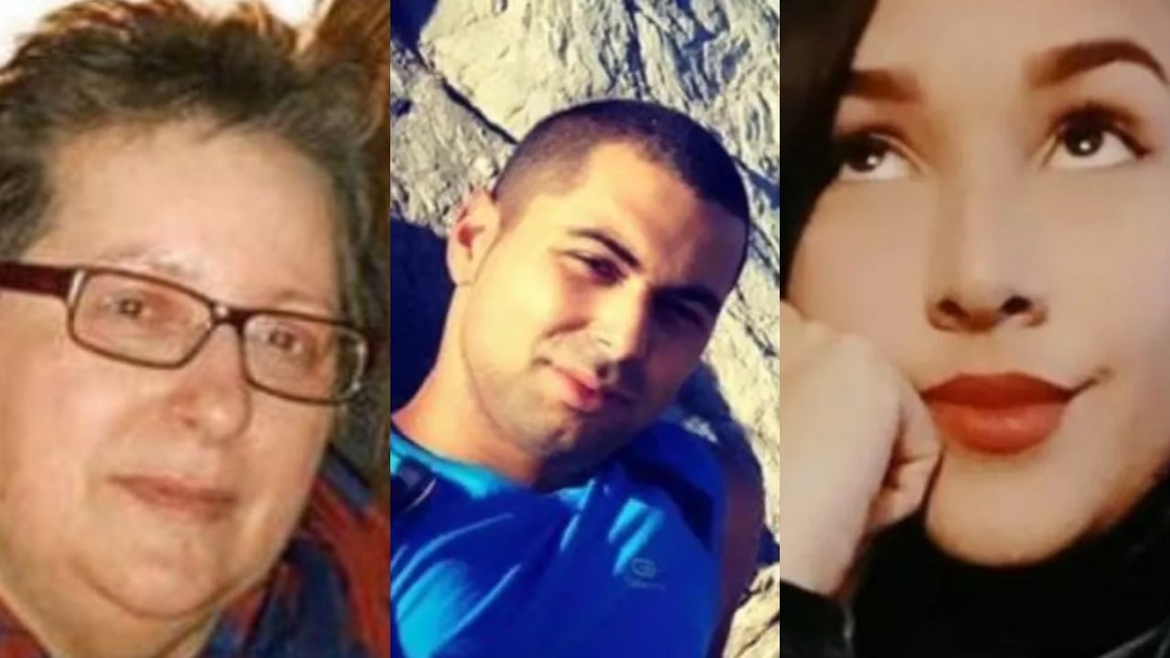 Lorena Venier, Alessandro Venier y Maylin Castro Monsalvo