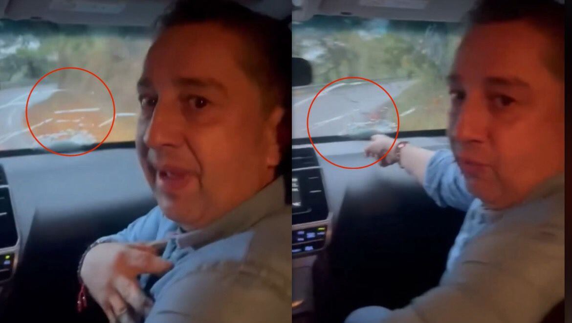 Julio César Triana reporta agresión a tiros contra su vehículo