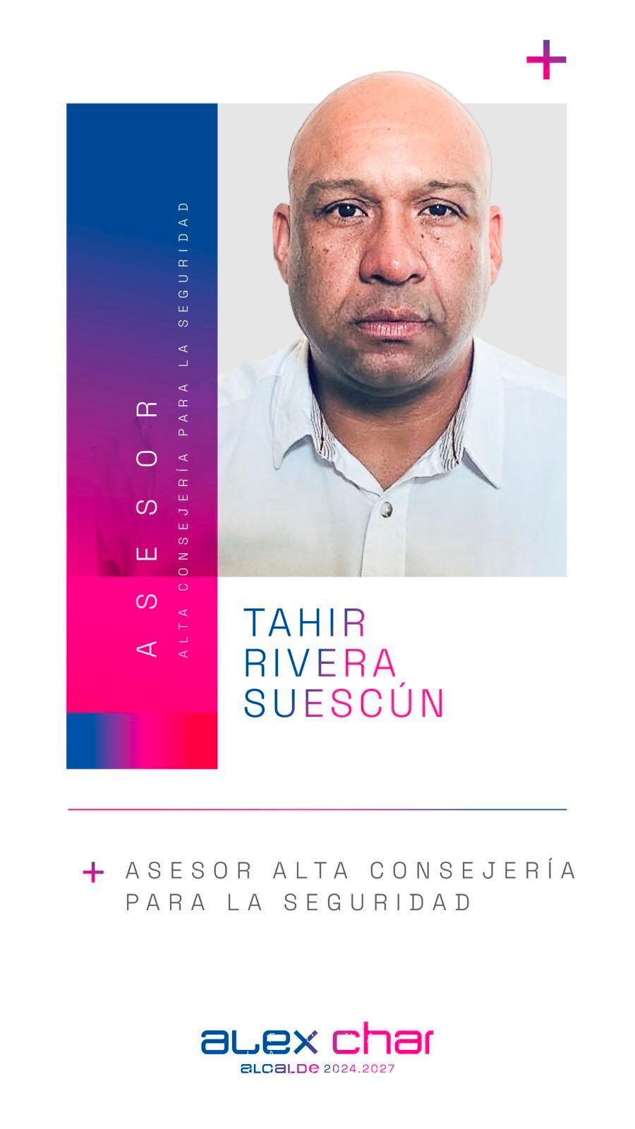 Coronel Tahir Rivera Suescún