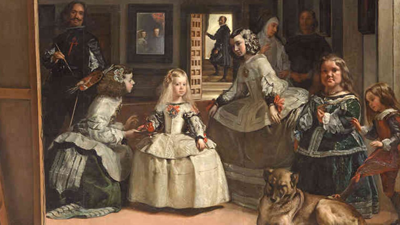 'Las Meninas', de Diego Velásquez, una de las obras más famosas de la colección del Museo Nacional del Prado.