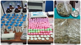 Descubren laboratorio ilegal de drogas sintéticas en el sur de Bogotá.