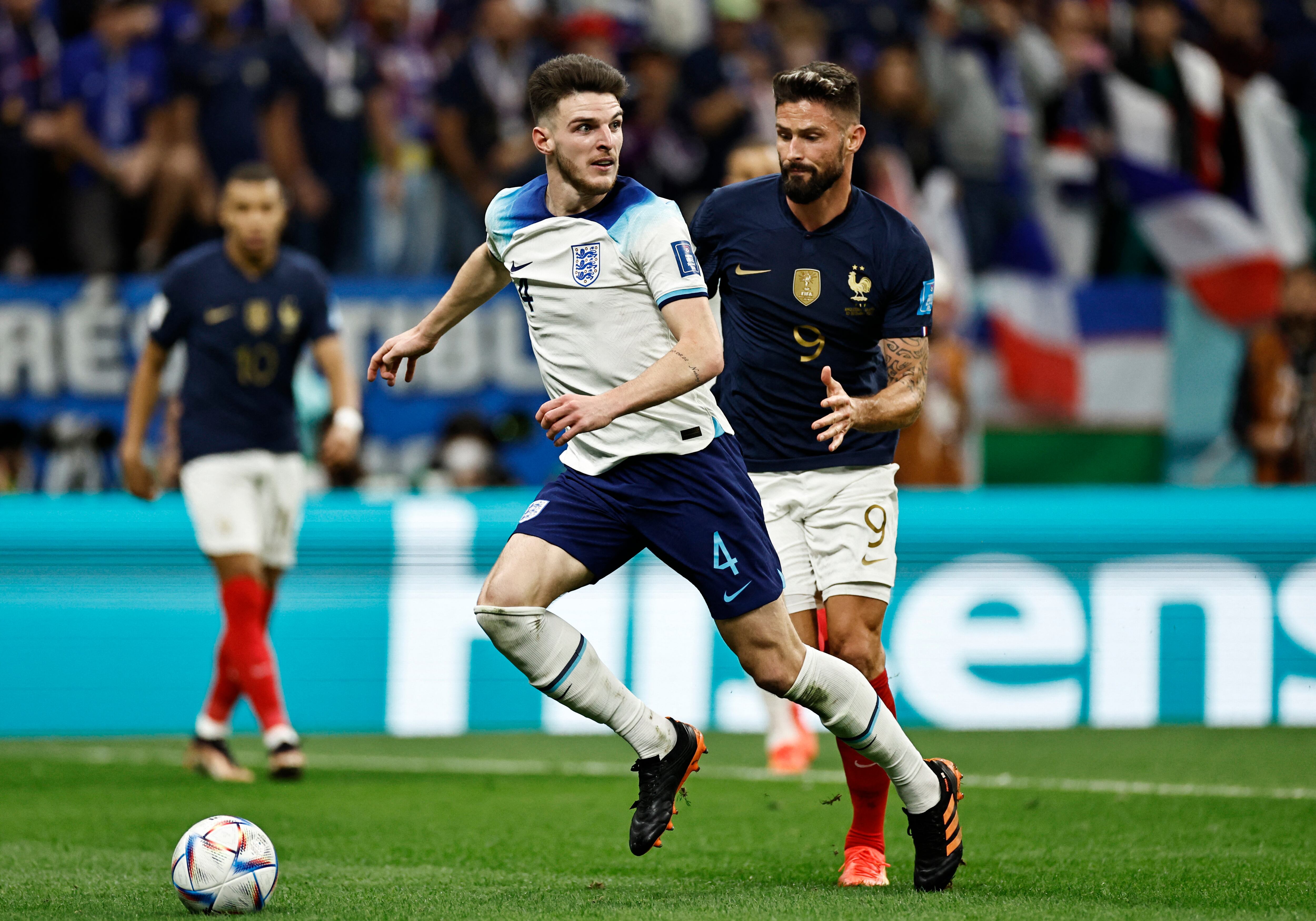 Inglaterra v Francia