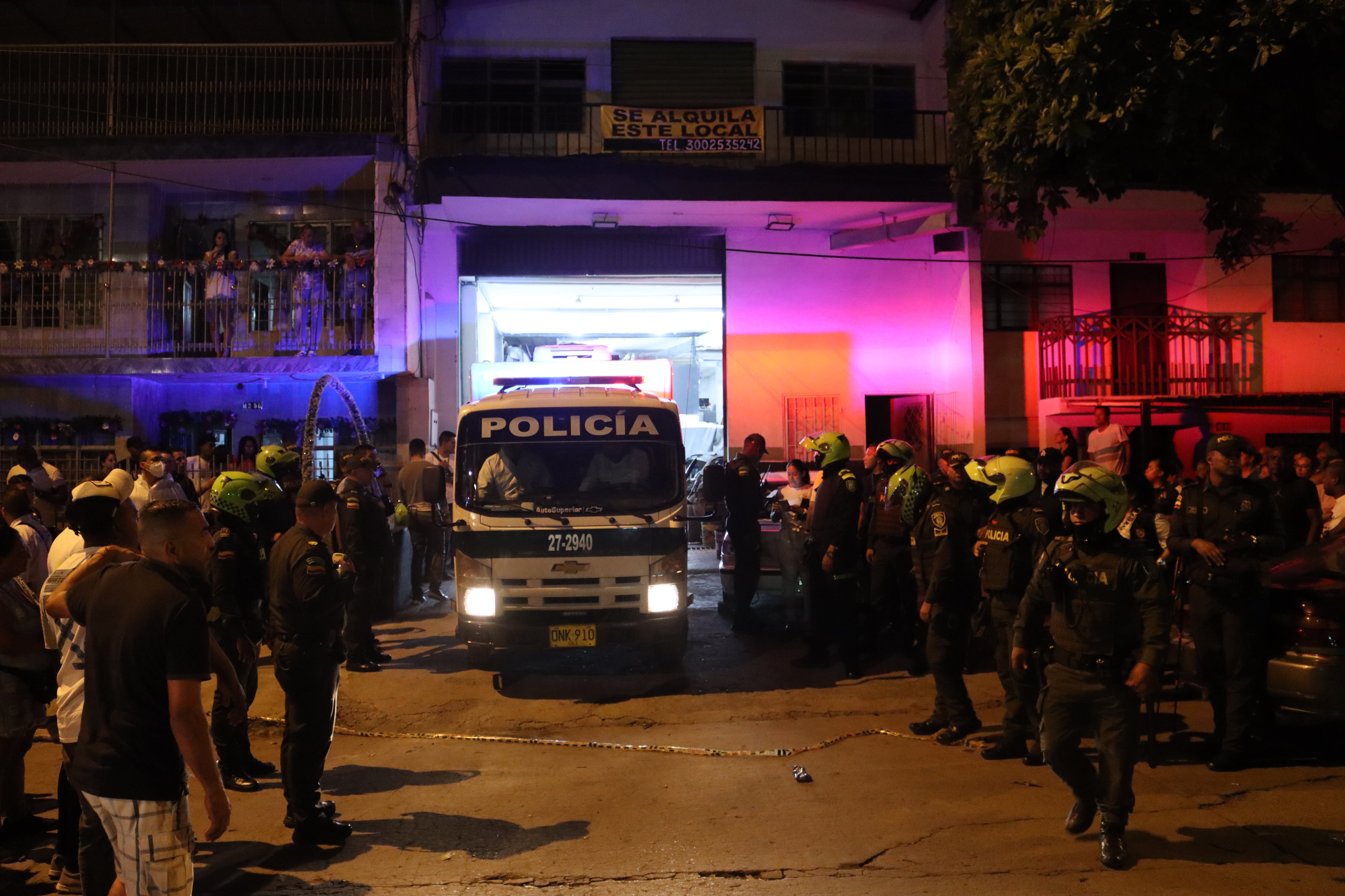 imagenes del homicidio de una menor de edad en el sur de cali.