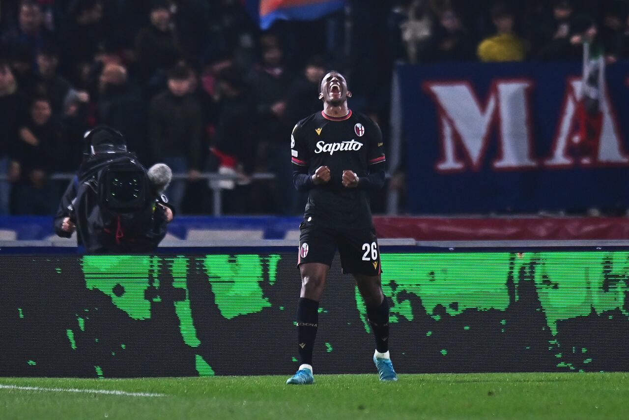 Jhon Lucumí anotó gol y revivió esperanza del Bolonia: así fue el tanto del colombiano en Champions