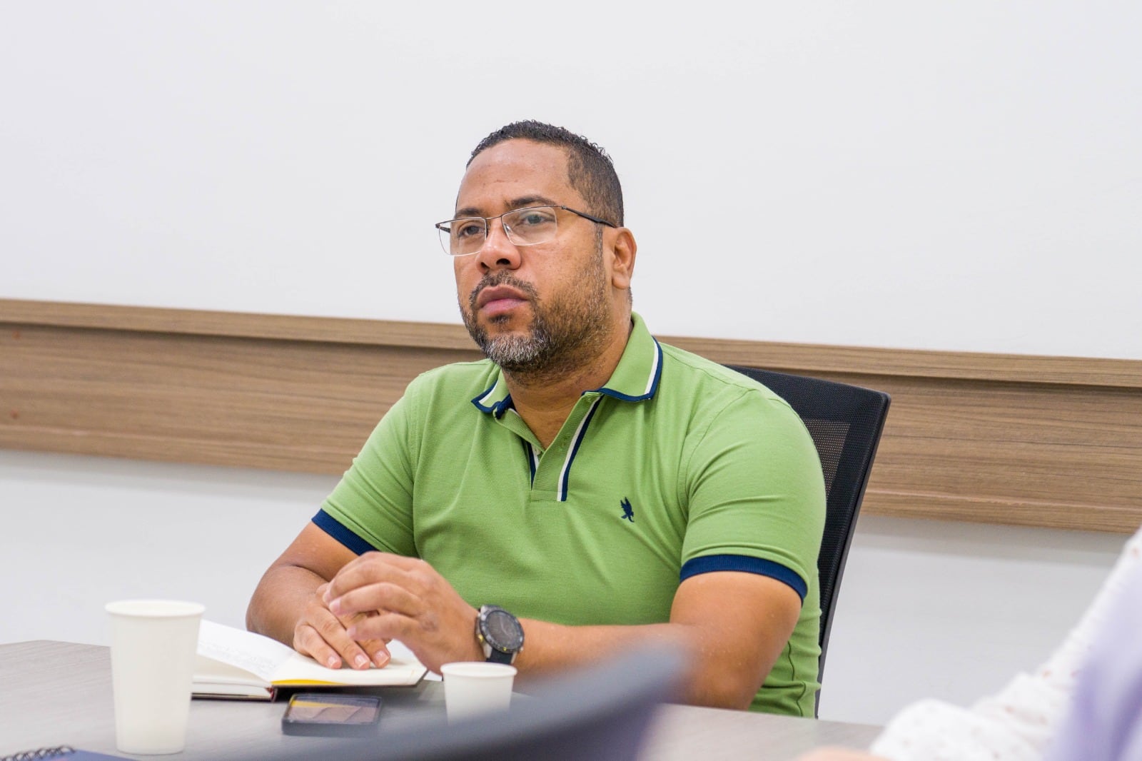 Leyton Barrios, rector de la Universidad del Atlántico.