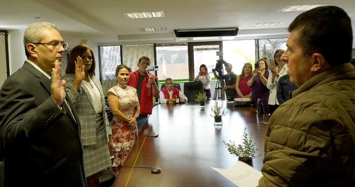 Secretario de Salud de Risaralda,  Rodolfo Burgo.
