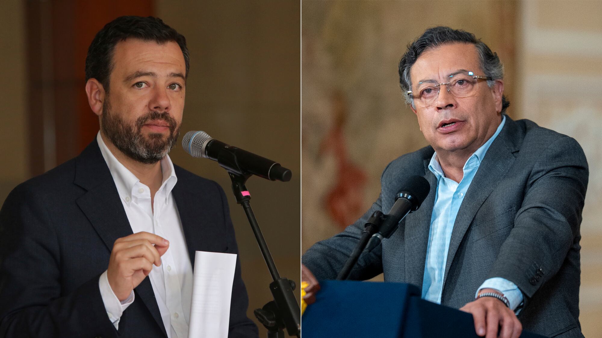 Carlos Fernando Galán Alcalde de Bogotá, Presidente Gustavo Petro